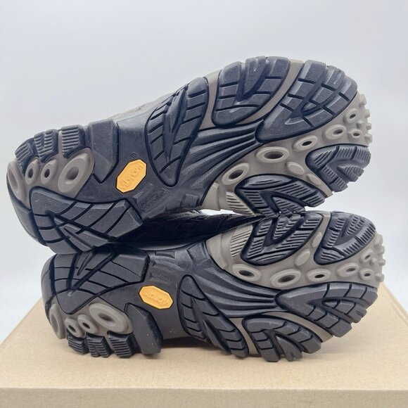 Merrell Moab 2 Mid Waterproof Hiking Boots Shoes Granite Gray Womens US 8 - NEW - Picture 9 of 12